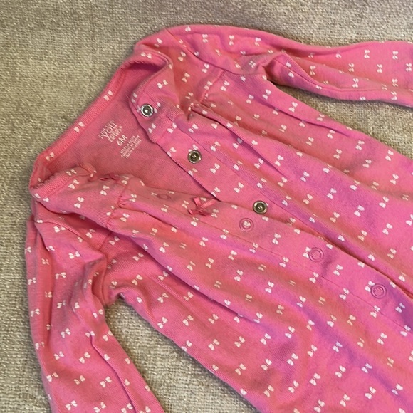 Carter’s just one you Infant Girls 6 month PJ bundle of 2 - Picture 8 of 12